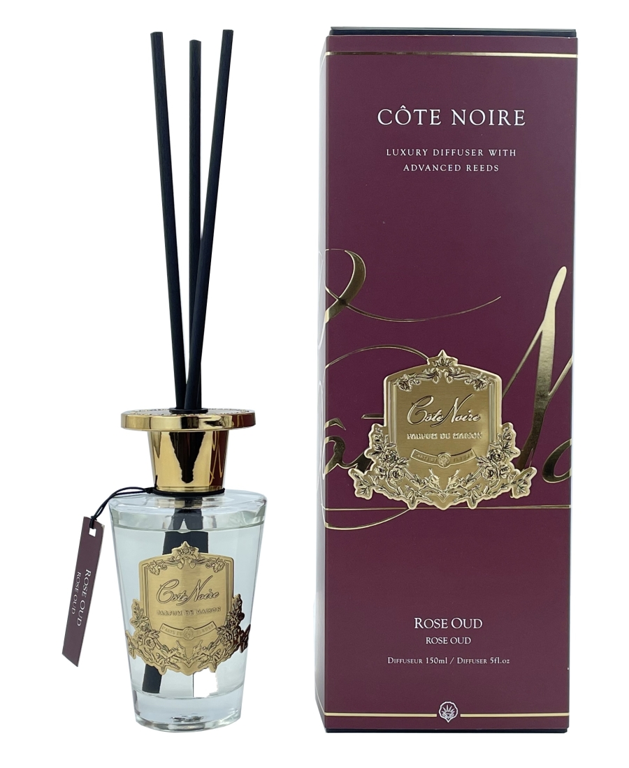 "Côte Noire" - Rose Oud Gold Diffuser